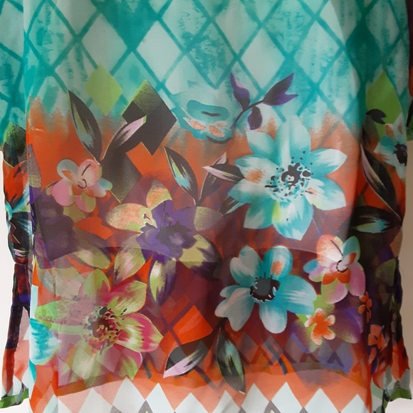 Rima Colourful Swim Cover-Up - Picture 4 of 8